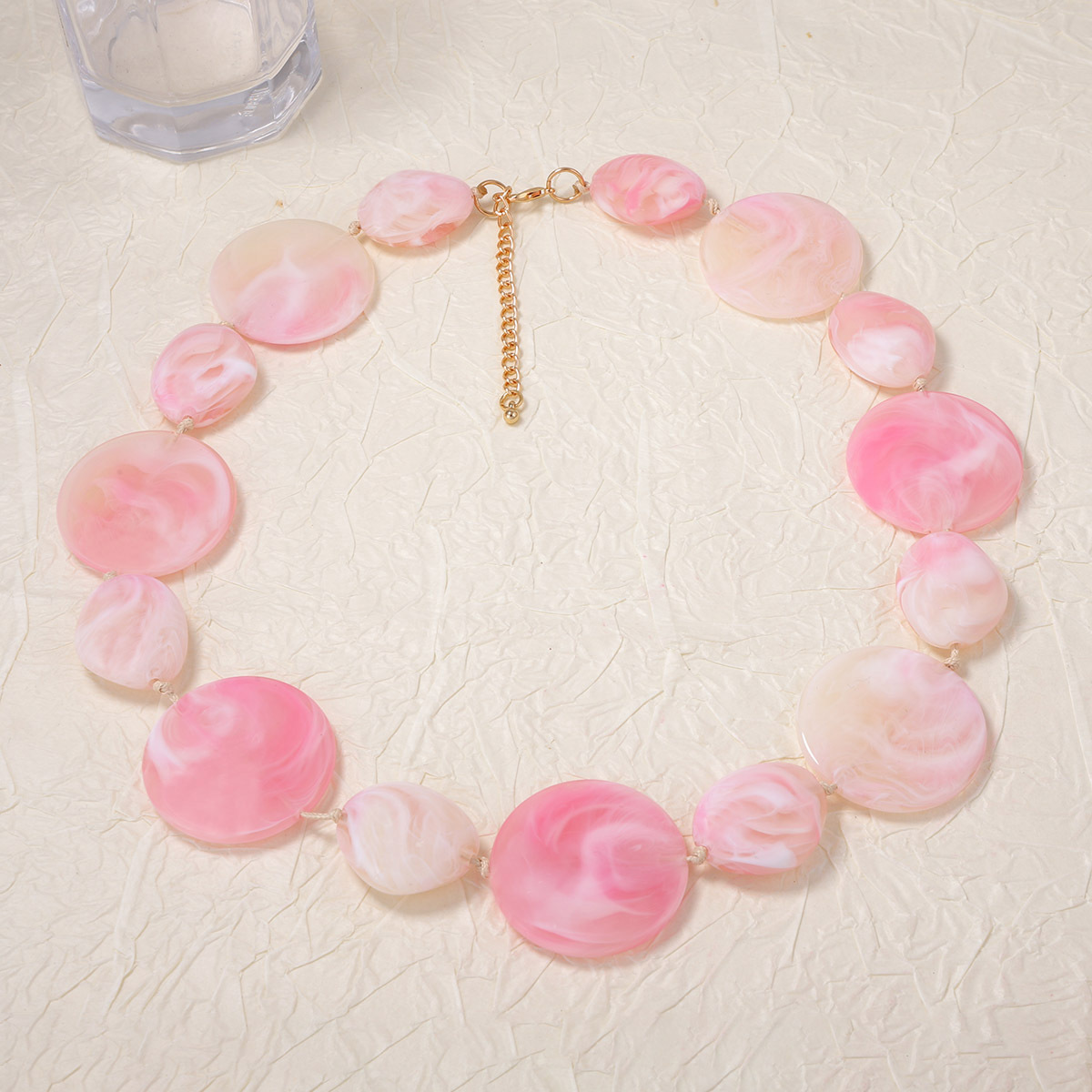 Y2k Irregular Round Flat Pink  - Women'S Accessories Trends 2026 บทวิจารณ์และราคา