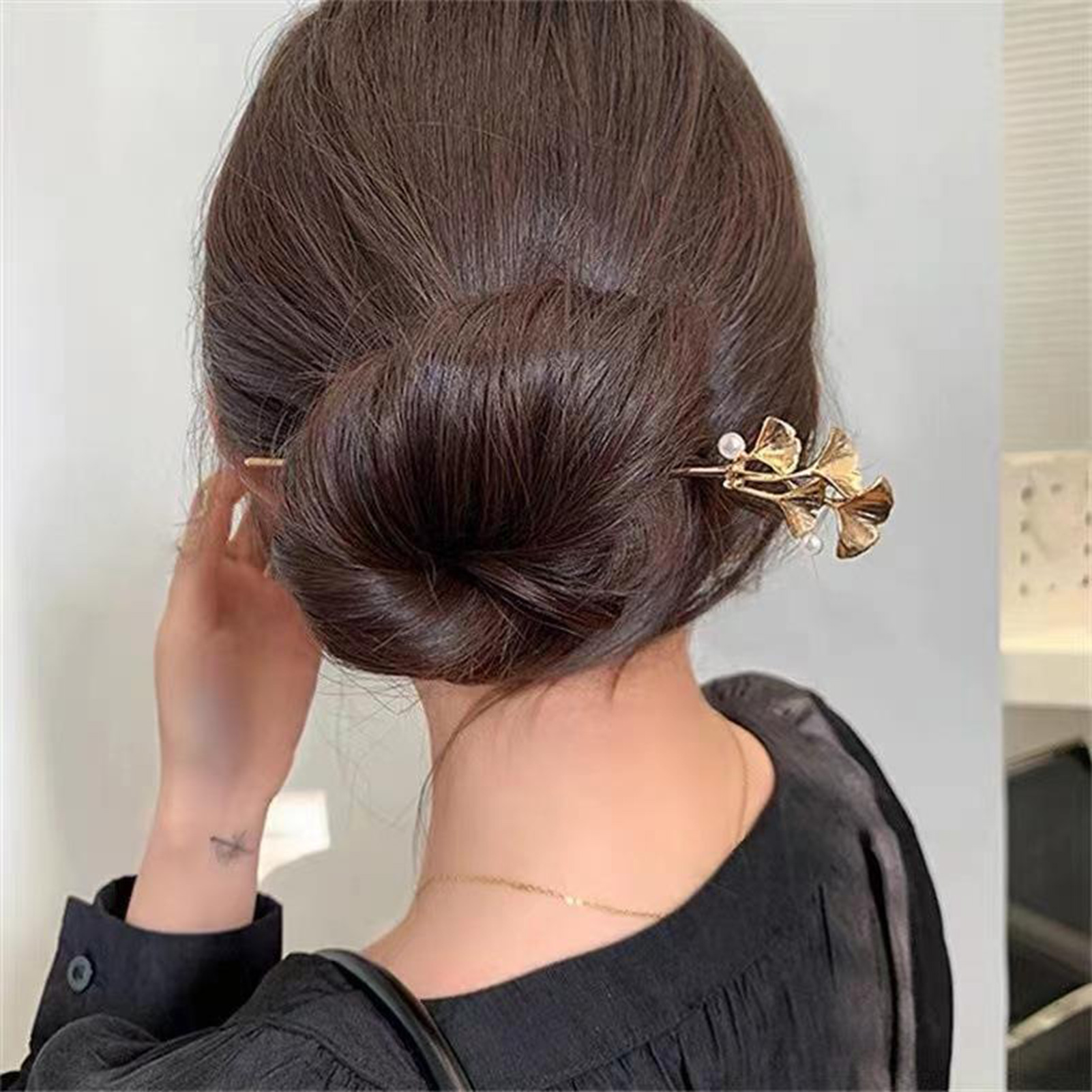 Ginkgo Leaf Hair Stick For Wom - Women'S Accessories List บทวิจารณ์และราคา