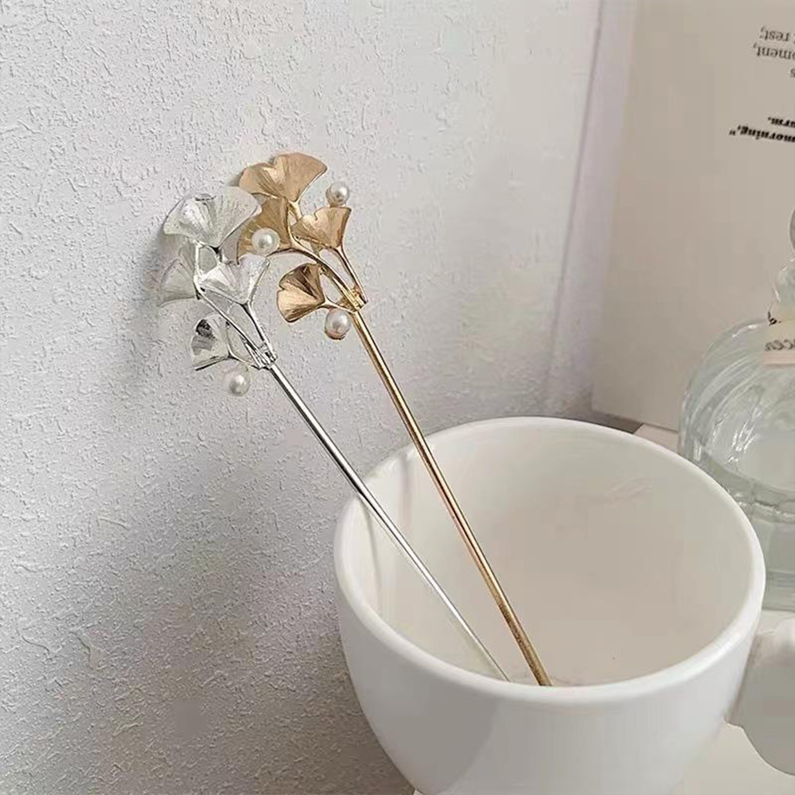 Ginkgo Leaf Hair Stick For Wom - Women'S Accessories List บทวิจารณ์และราคา