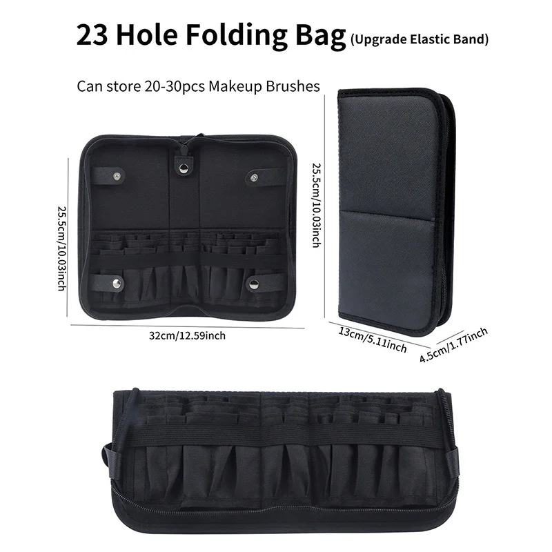 29/23 Holes Foldable Makeup Br - Women Accessories Organizer บทวิจารณ์และราคา