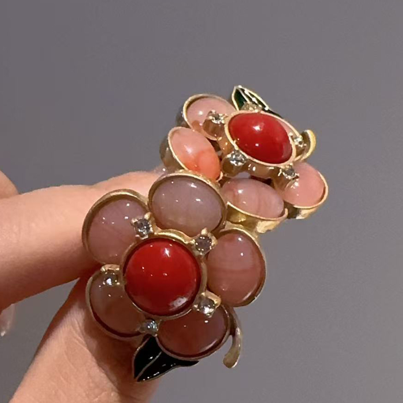 Vintage Natural Stone Pink Flo - Women'S Accessories Trends 2026 บทวิจารณ์และราคา