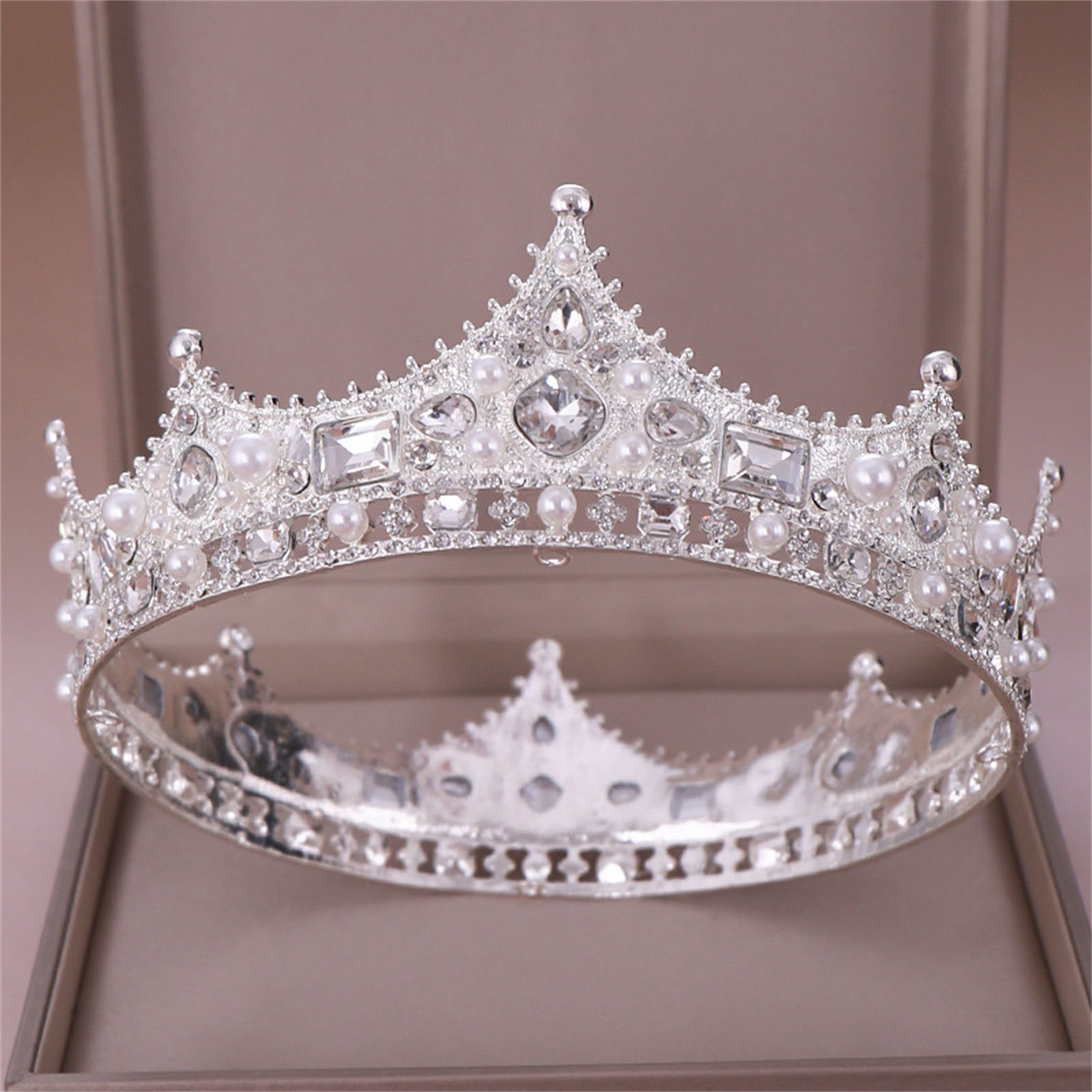 Alloy Crown Tiara Retro Bridal - Women Accessories For Wedding บทวิจารณ์และราคา