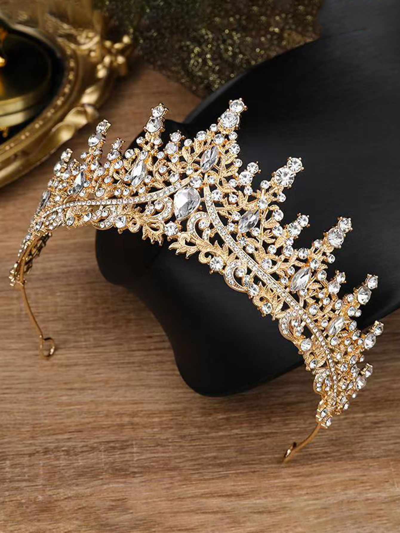 European Baroque Style Heavy-D - Women Accessories For Wedding บทวิจารณ์และราคา