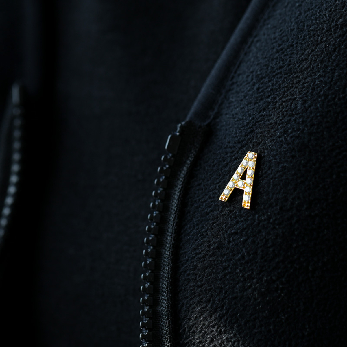 Shiny Zircon Letter Brooches F - Women Accessories Name In English บทวิจารณ์และราคา