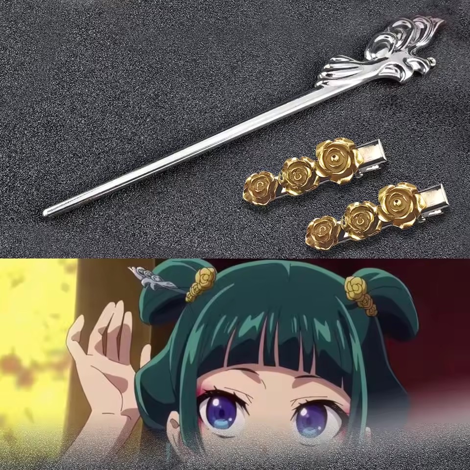 Apothecary Diaries Alloy Hairp - Women Accessories Aesthetic บทวิจารณ์และราคา