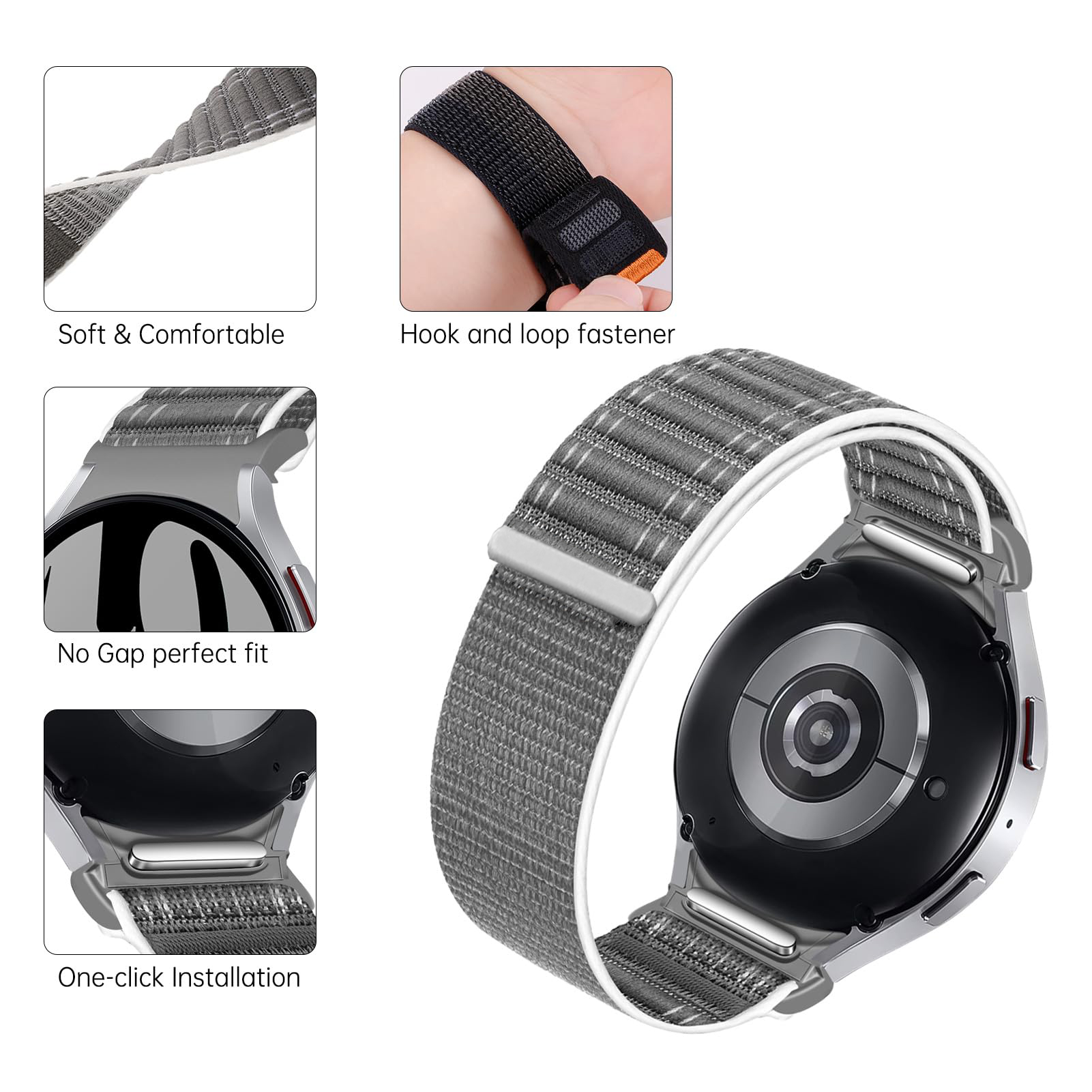Nylon Loop Strap For Samsung G - Women Accessories Website บทวิจารณ์และราคา